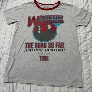 Supernatural Winchester brothers T shirt XL